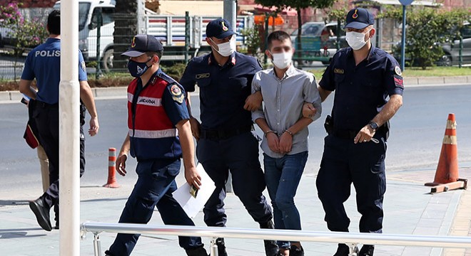 Alanya'da kanlı gece güvenlik kamerasında