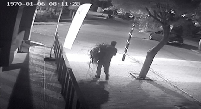 Alanya'da maskeli kablo hırsızları yakalandı