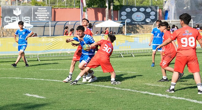 Alanya da hentbol heyecanı