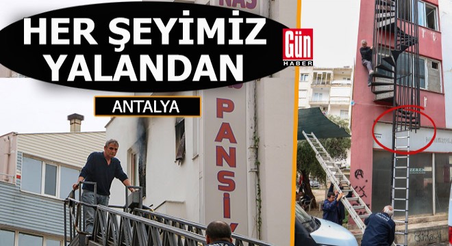 Alevlerden kaçtı, 'Ölüm kapanı'na yakalandı