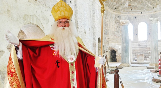 Alman Noel Baba 23. kez Demre'de