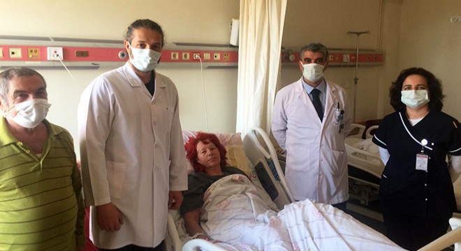 Alman kadın, Kumluca'da sağlığına kavuştu
