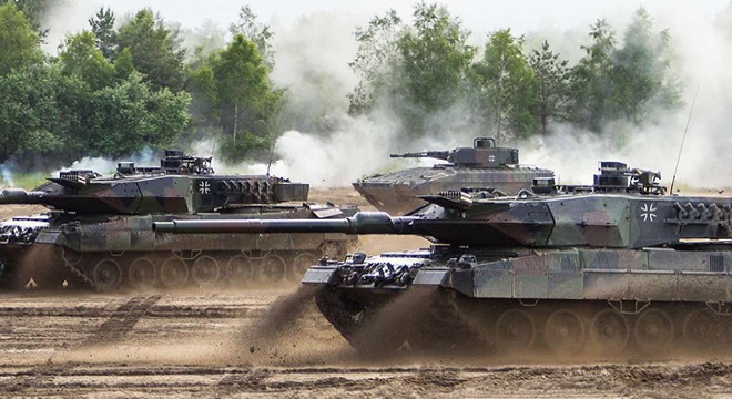 Almanya, Leopard 2 tanklarını Ukrayna’ya gönderme kararı aldı