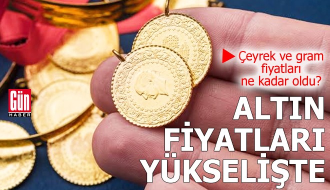 Altın fiyatları kritik ABD verileri öncesi yükselişte