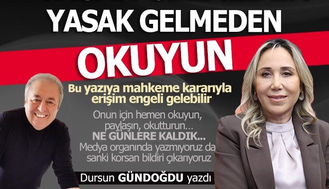 Aman dikkat !.. Bu yazıya erişim engeli gelebilir...