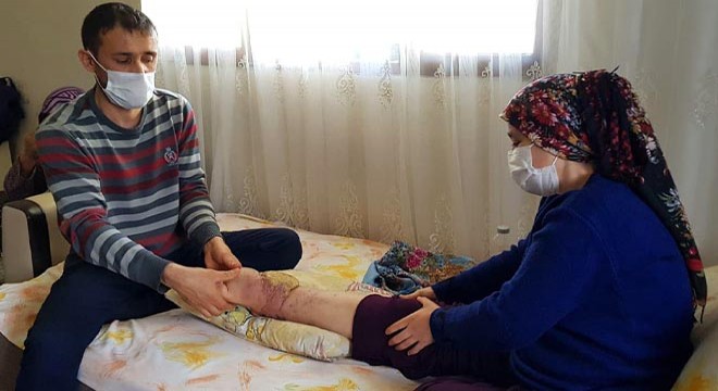 Ameliyat olamazsa ayağını kaybedecek