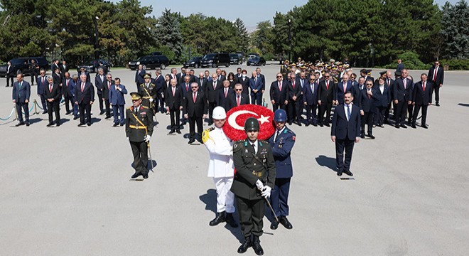 Anıtkabir'de '30 Ağustos' töreni