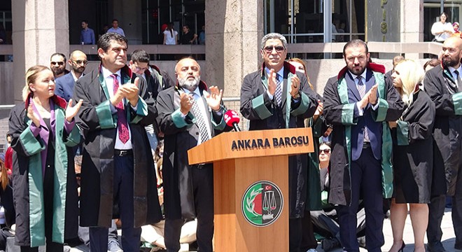 Ankara Barosu'ndan Servet Bakırtaş'ın öldürülmesine alkışlı protesto