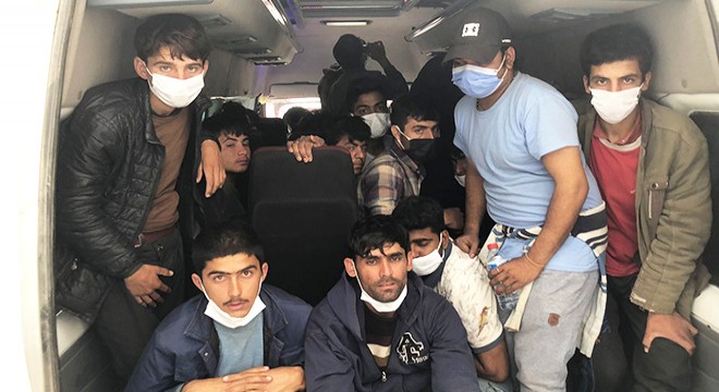 Ankara'da 36 düzensiz göçmen yakalandı