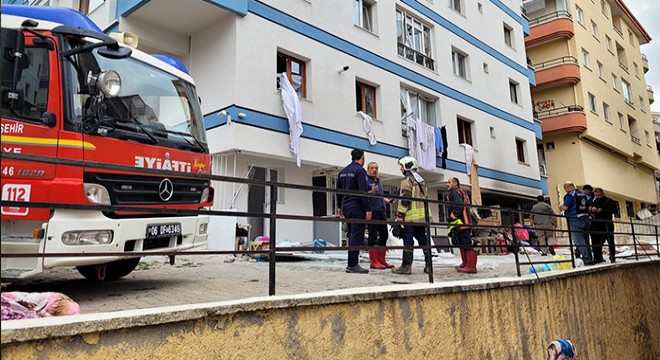 Ankara'da doğal gaz patlaması: 1 ölü