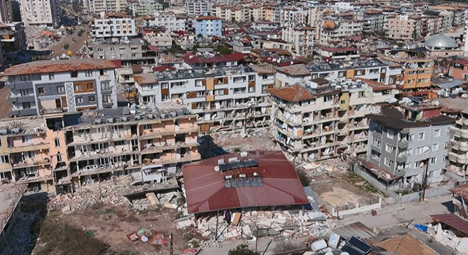 Antakya 2. depremden sonra havadan görüntülendi