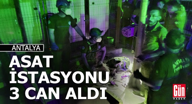 Antalya ASAT'ta yas: 2'si işçi, 3 ölü