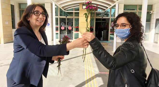 Antalya Adliyesi çiçek bahçesine döndü