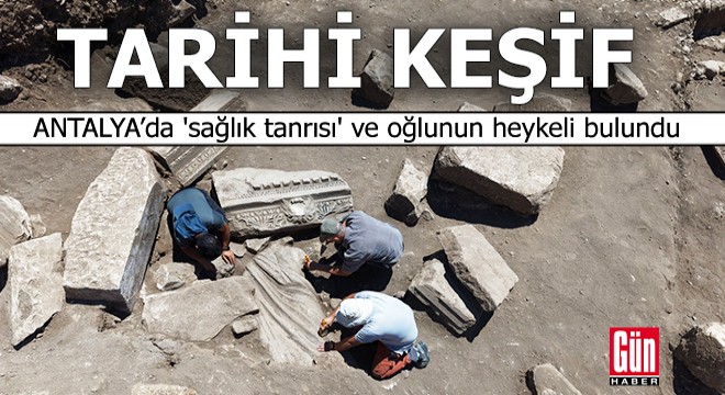 Antalya Aspendos'ta tarihi keşif!