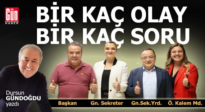 Antalya Büyükşehir'de bir kaç olay, bir kaç soru...