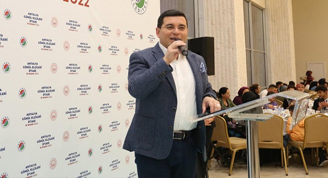 Antalya, 'Gönül Elçileri' iftarında buluştu