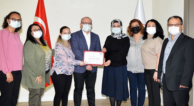 Antalya İl Sağlık'a birincilik ödülü
