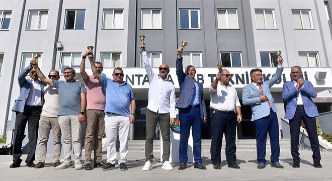 Antalya OSB Teknik Koleji'nde ilk ders zili çaldı