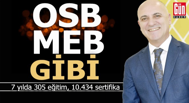 Antalya OSB'de 7 yılda 305 eğitim verildi