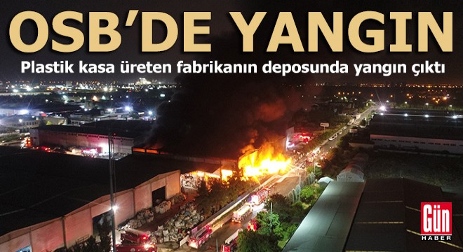 Antalya OSB'de yangın