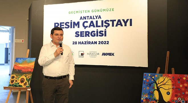 Antalya Resim Çalıştayı Sergisi kapıları açtı