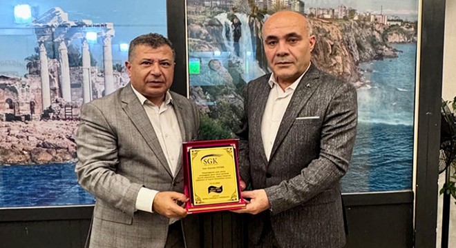 Antalya SGK'da veda yemeği