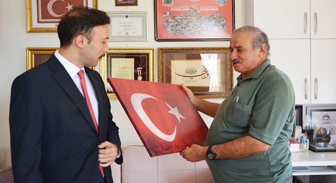 Antalya'da Başsavcıdan şehit ailesine ziyaret