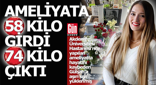 Antalya'da Gülşah’ın sır ölümü aralanıyor
