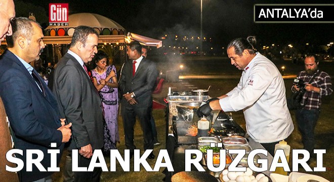 Antalya'da Sri Lanka rüzgarı esti