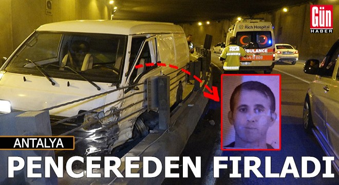 Antalya'da alt geçitte kaza; 1 ölü