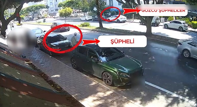 Antalya'da araçtan hırsızlık yapan 3 şüpheli tutuklandı