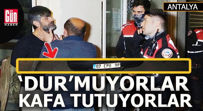 Antalya'da bir 'Dur' mama vakası daha...