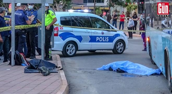 Antalya'da bir öğrenci otobüsün altında can verdi