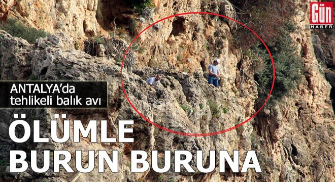 Antalya'da ölümle burun buruna