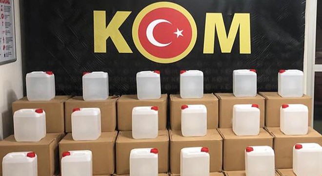 Antalya'da sahte içki gözaltıları