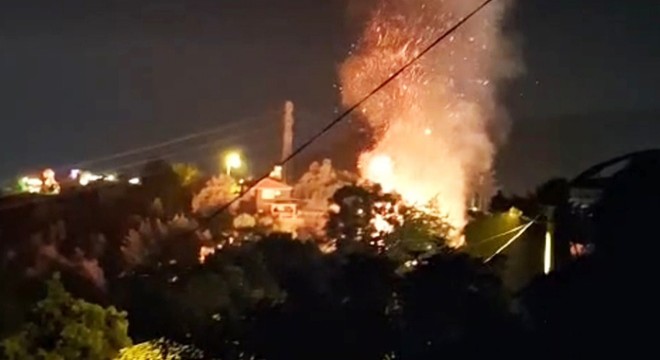 Antalya'da sazlık yangını söndürüldü