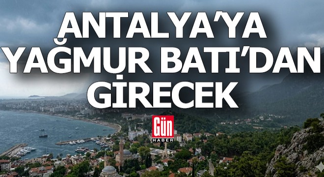 Antalya'da sıcaklık düşecek