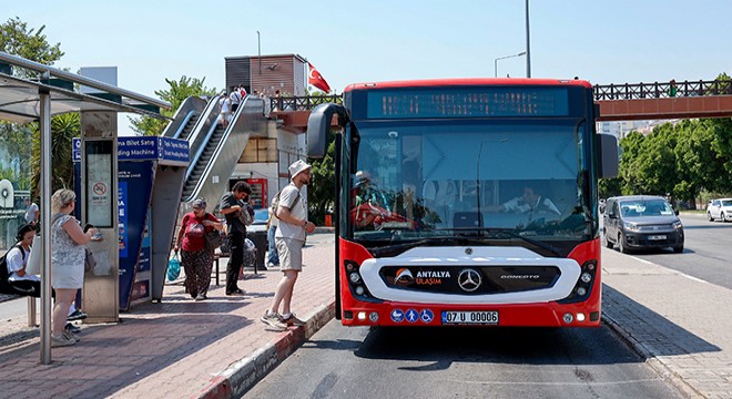 Antalya'da toplu taşımada yeni uyarı