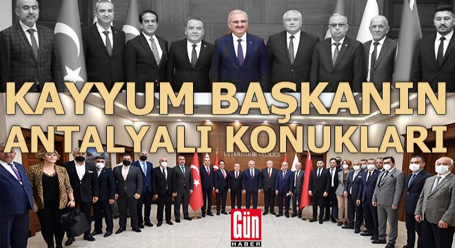 Antalya'dan Diyarbakır çıkarması
