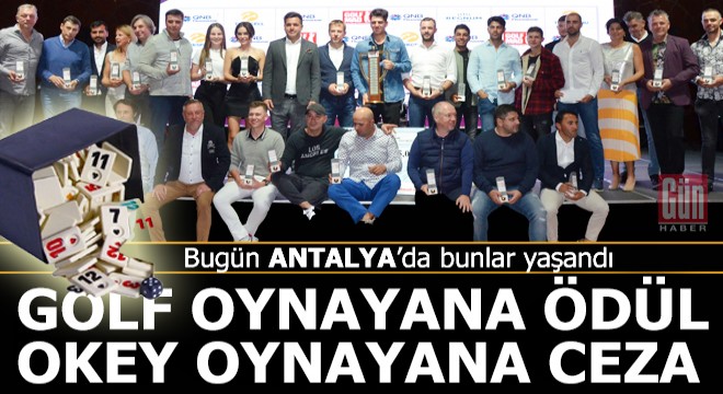 Antalya'dan ilginç pandemi görüntüleri