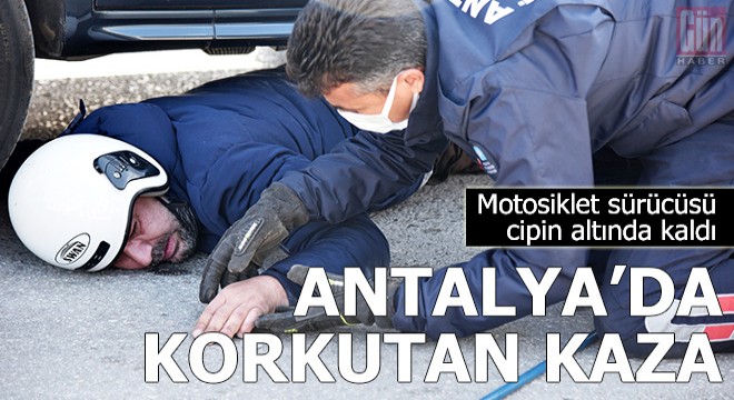 Antalya korkutan kaza!