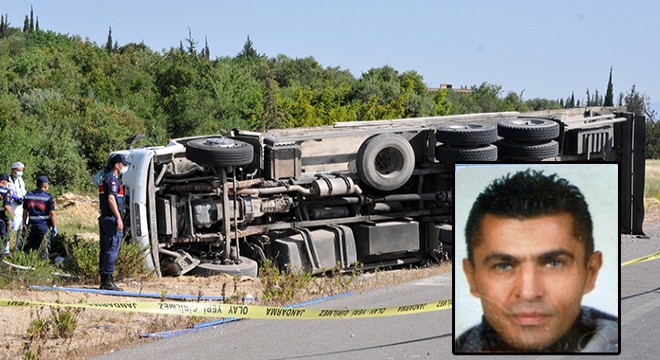 Antalya'ya geliyordu, kazada öldü