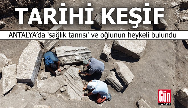 Antalya Aspendos'ta tarihi keşif!