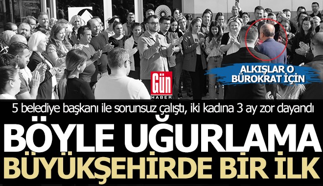 Antalya Büyükşehir'de böyle veda görülmedi...