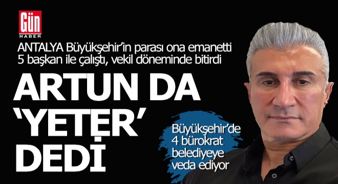 Antalya Büyükşehir de yaprak dökümü