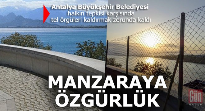 Antalya Büyükşehir halkın tepkisi karşısında geri adım attı