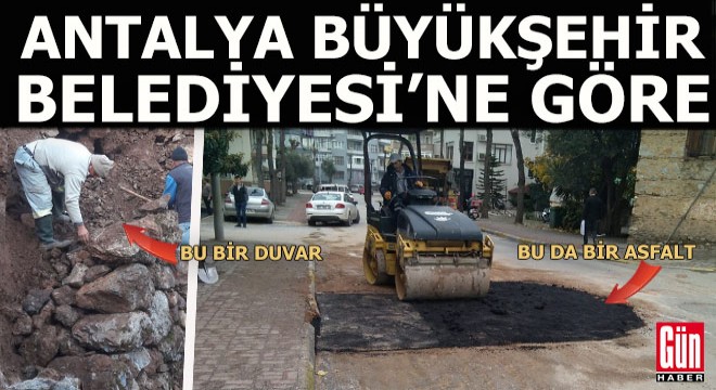 Antalya Büyükşehir in Panda sı, ‘Hizmet’ diye bu haber ve fotoğrafları paylaştı