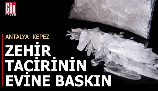 Antalya Kepez'de uyuşturucu operasyonu