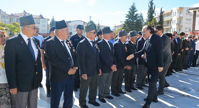 Antalya Korkuteli de Gaziler Günü törenle kutlandı