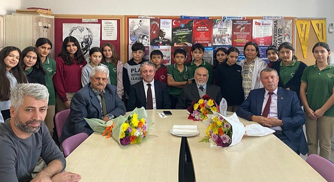 Antalya Mehmet Akif Ersoy okulu idarecilerinden vefa